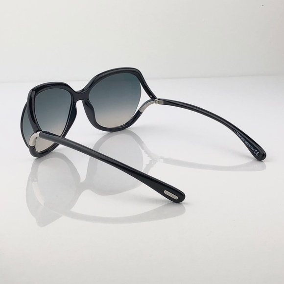 New TOM FORD Anouk Butterfly Black Sunglasses - Picture 7 of 16